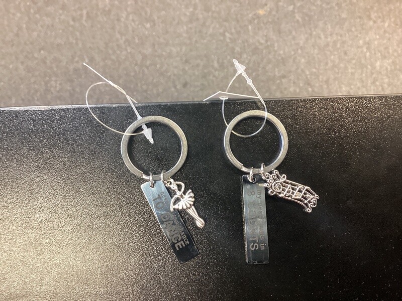 GANZ 75284 DANCE KEY RINGS