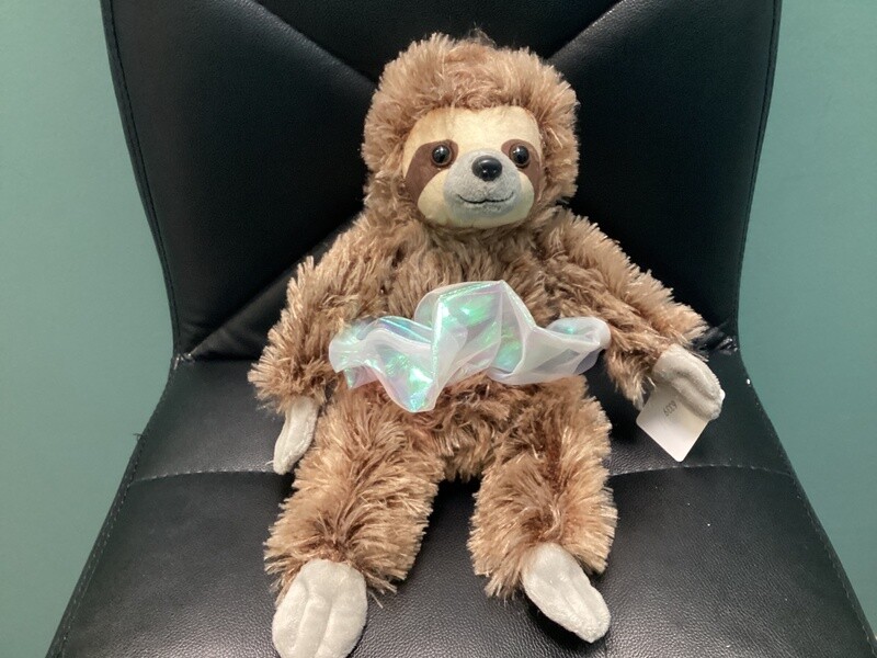 DSHA 6339 9” DANCE SLOTH W/TUTU