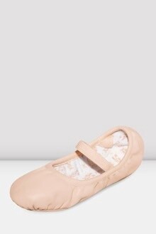 BLOCH CHILDREN&#39;S GISELLE FULL SOLE LEATHER BALLET SHOE