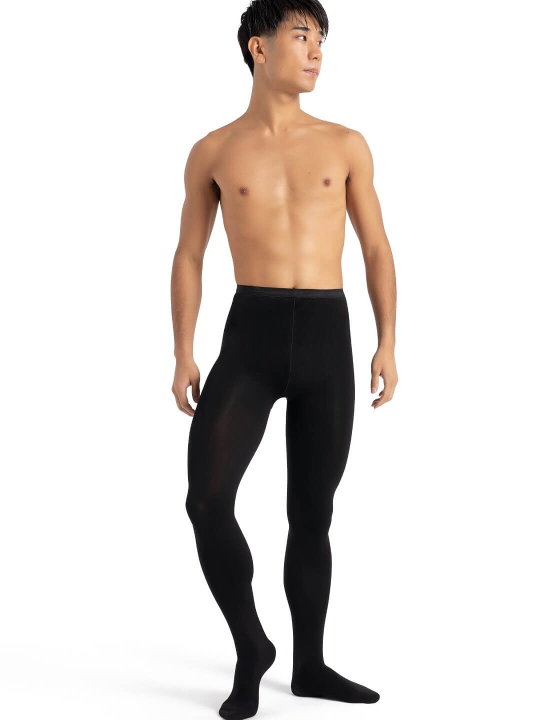 CP MT11 MENS FOOTED TIGHTS W/SEAM, COLOR: BLK, Size: M