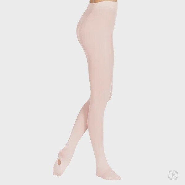 EUROTARD EUROSKINS ADULT CONVERTIBLE TIGHTS, COLOR: THEATRICAL PINK, Size: XXL