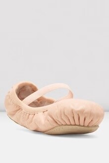 BLOCH CHILDREN&#39;S GISELLE FULL SOLE LEATHER BALLET SHOE