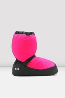 BLOCH CHILDREN&#39;S WARM UP BOOTIE, COLOR: HOT PINK, Size: MED