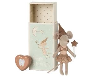 ML 16-1739 TOOTH FAIRY MOUSE IN MATCHBOX