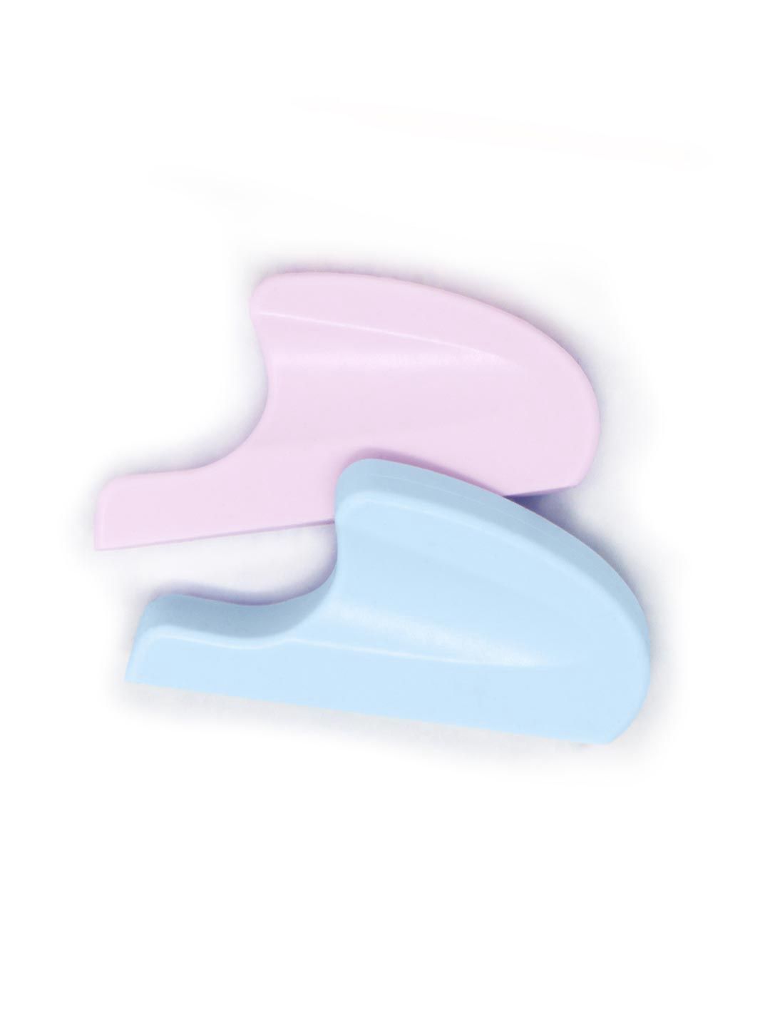 CAPEZIO BUNHEADS SUPER SPACER SLEEK, COLOR: LAVENDER/LIGHT BLUE