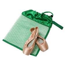 HD 8221 GREEN MESH POINTE SHOE BAG