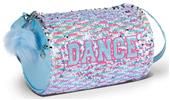 DNM B24504 PINK AND BLUE SEQUIN DANCE DUFFEL