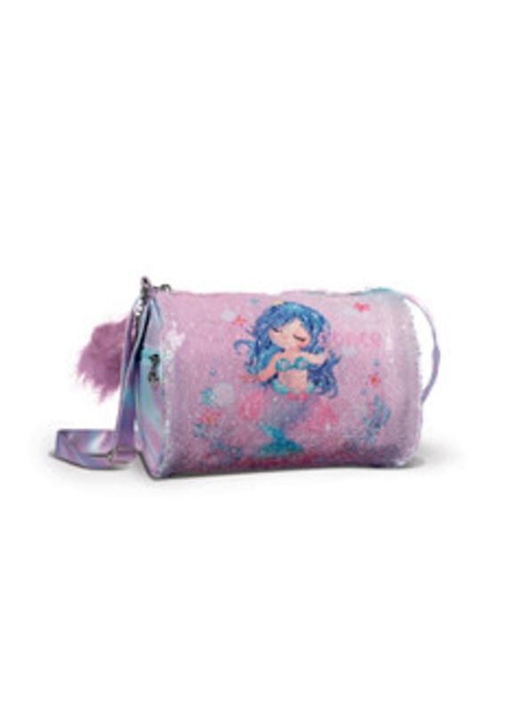 DNM B24505 REVERSIBLE MERMAID SEQUIN DUFFEL BAG