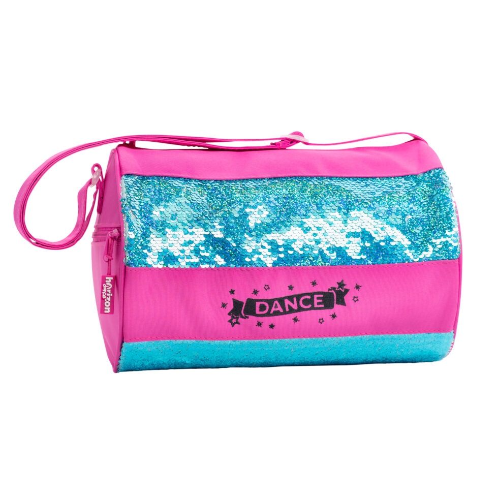 HD 1104 PINK/AQUA NANCY DUFFEL BAG