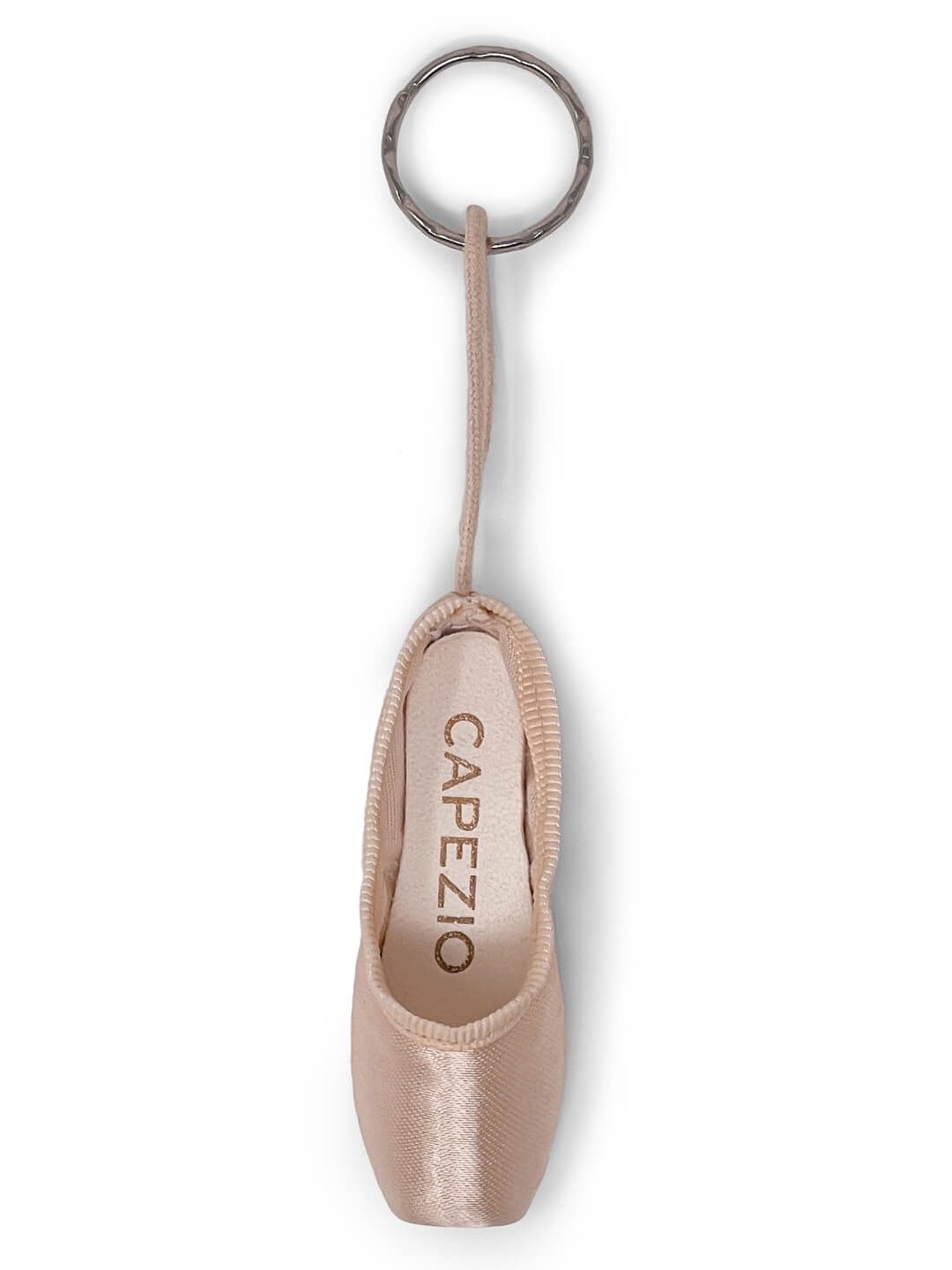CAPEZIO SATIN POINTE SHOE KEYCHAIN, COLOR: PINK