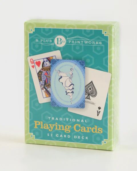 BPLUS PRINTWORKS ARABESQUE PLAYING CARDS