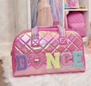OMG DB229 FLAMINGO PINK LARGE DANCE DUFFEL