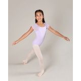 EG ICL182 CHILD ISLA LEOTARD WITH HEART CAP SLEEVE