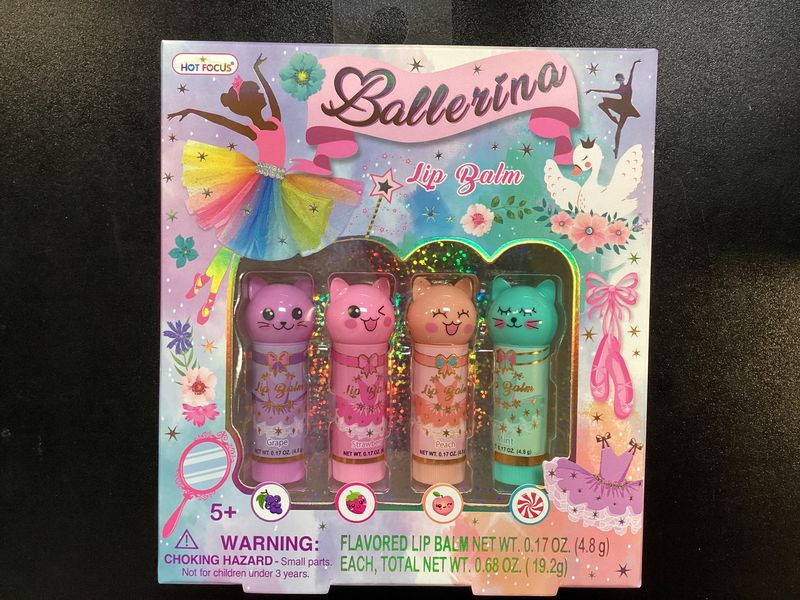 HOT FOCUS BALLERINA LIP BALM SET