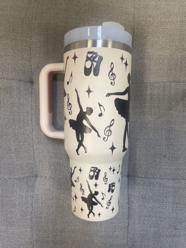 FC TUM824 DANCERS MUSIC SYMBOLS 40OZ TUMBLER