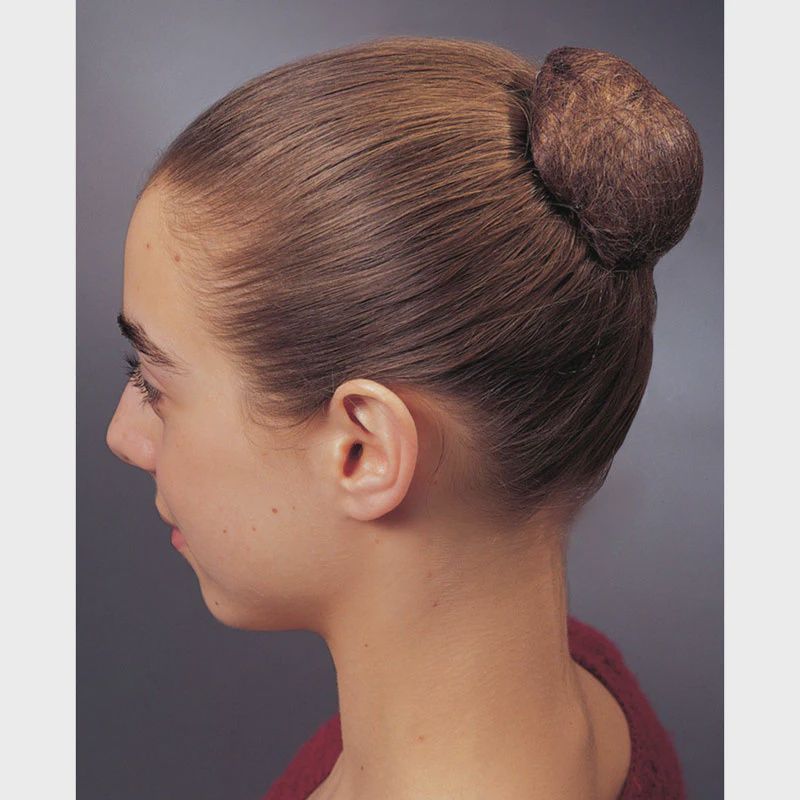 CAPEZIO BUNHEADS HAIR NETS LIGHT BROWN - 3PK