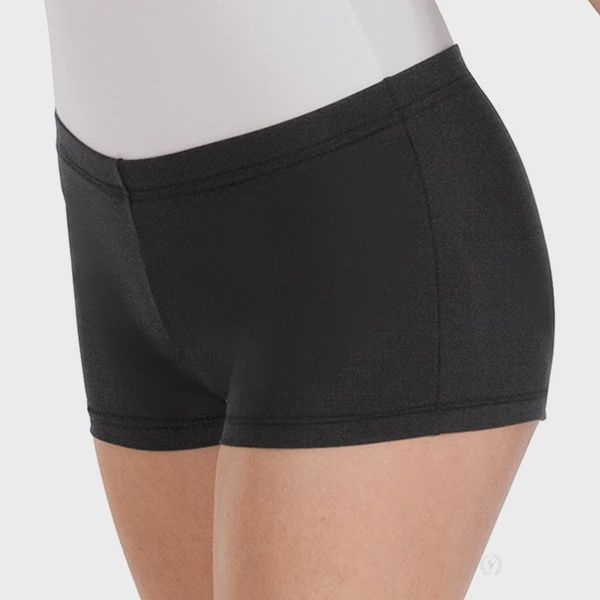 EUROTARD ADULT MICROFIBER FLAT WAIST SHORT