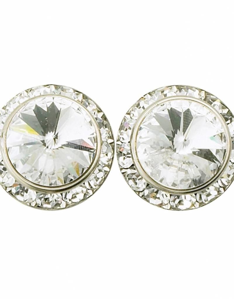 THANK YOU VERY MUCH 15MM ULTRA SPARKLE CENTER STONE EARRING