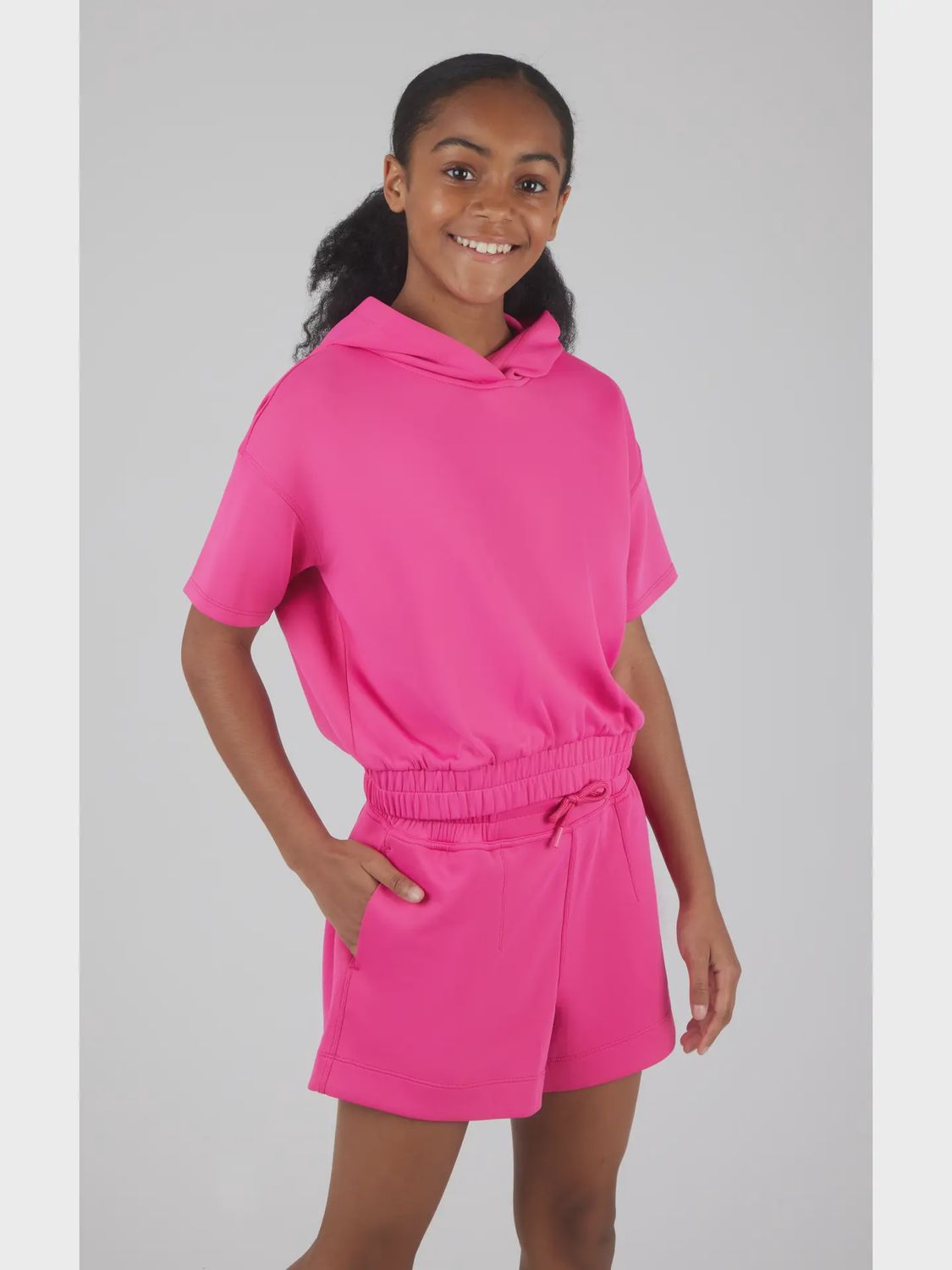 90 DEGREES SCUBA PULLOVER SHORT SET