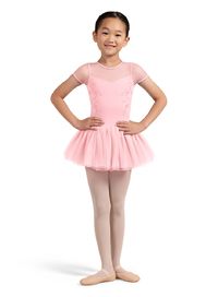 Kids Leotard with Attached Skirt
