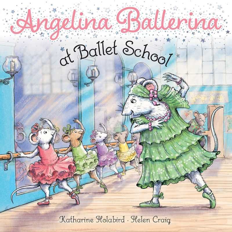 SIMON &amp; SCHUSTER ANGELINA BALLET SCHOOL BOOK
