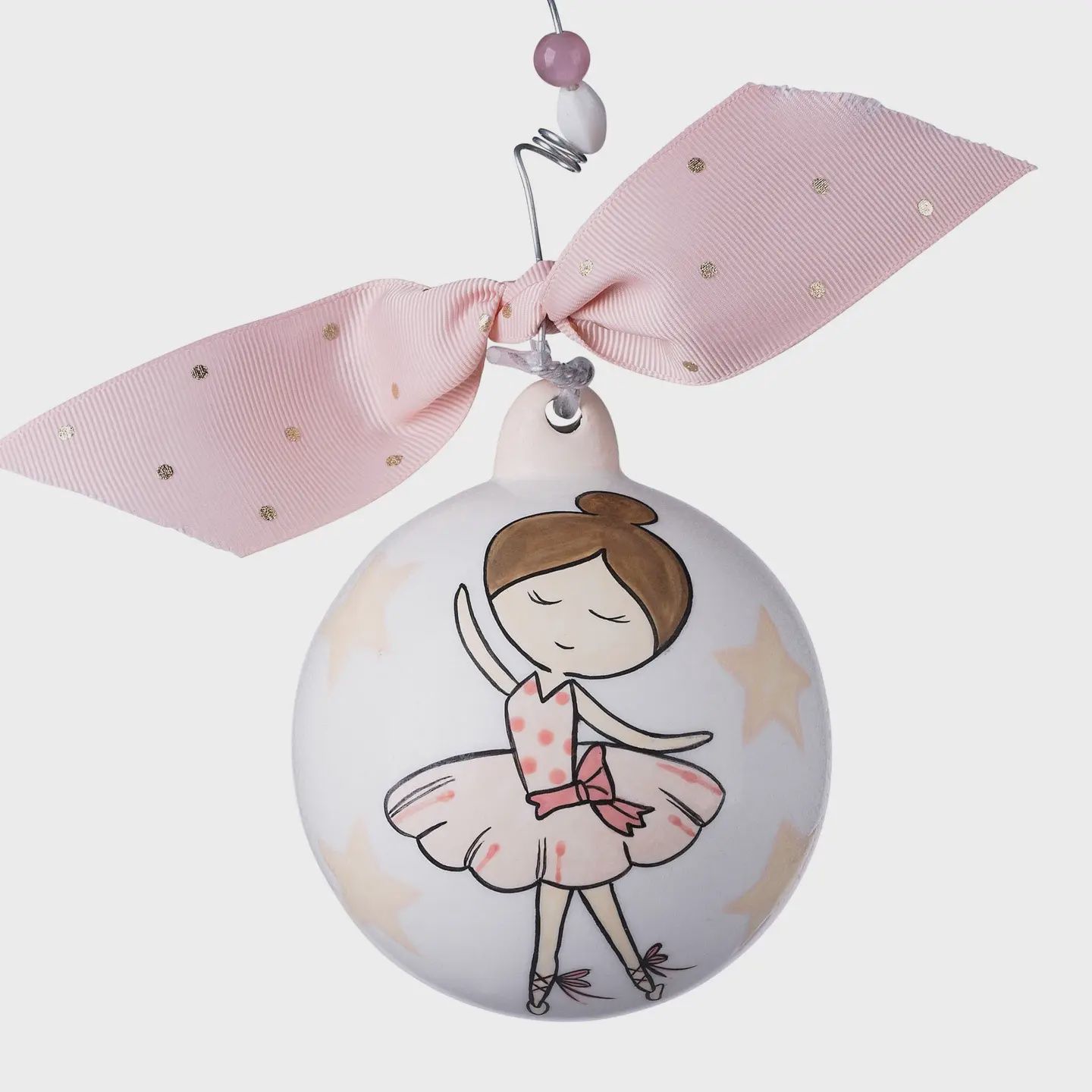 GLORY HAUS BALLERINA ORNAMENT IN GIFT BOX