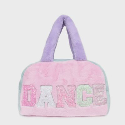 OMG ACCESSORIES DANCE COLOR BLOCK MEDIUM DUFFLE BAG