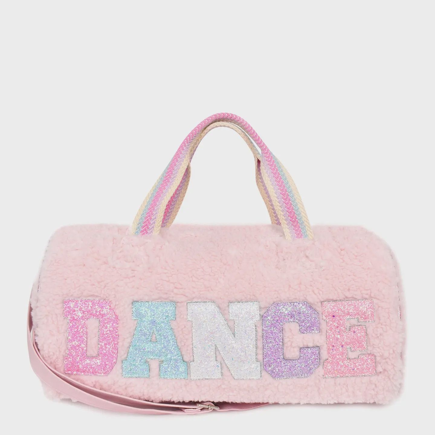 OMG ACCESSORIES PLUSH LARGE DANCE DUFFLE BAG