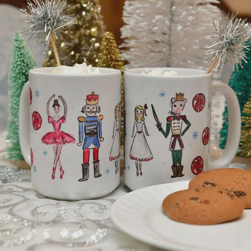 OVER THE MOON 15OZ NUTCRACKER MUG