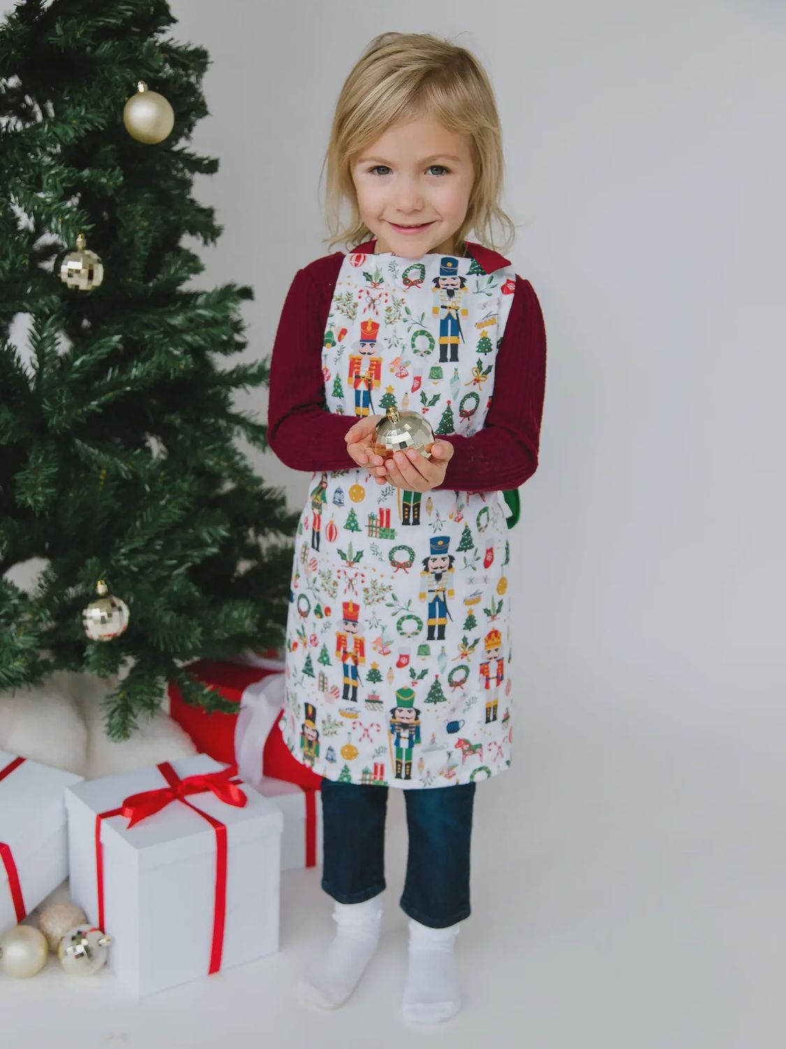 MARY SQUARE KIDS NUTCRACKER APRON