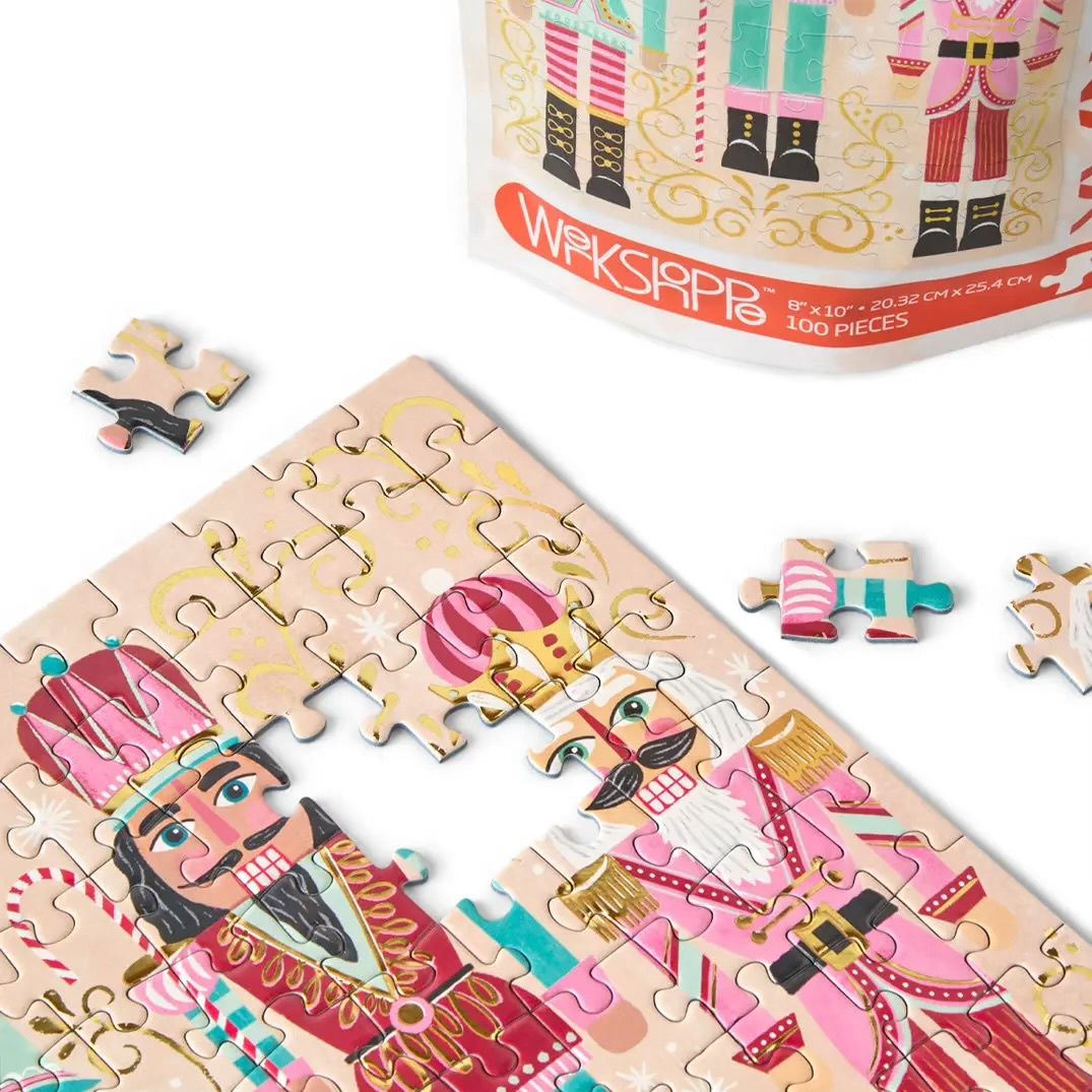 WERKSHOPPE 100 PIECE NUTCRACKER JIGSAW PUZZLE