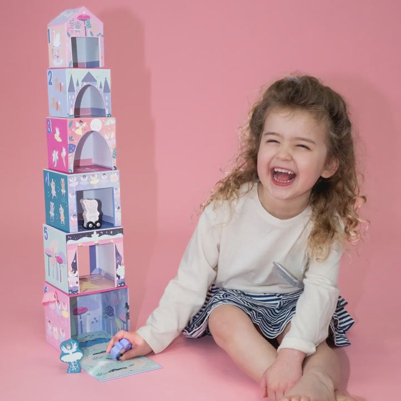 FLOSS &amp; ROCK ENCHANTED STACKING CUBES