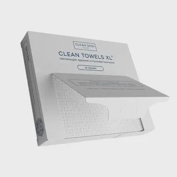 CLEAN SKIN CLUB 10 PACK TRAVEL TOWELS XL