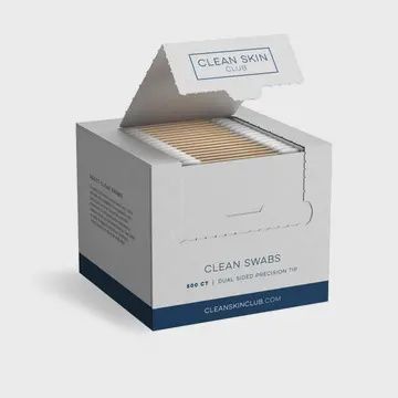 CLEAN SKIN CLUB 500 COUNT SUAL SIDED PRECISION TIPS