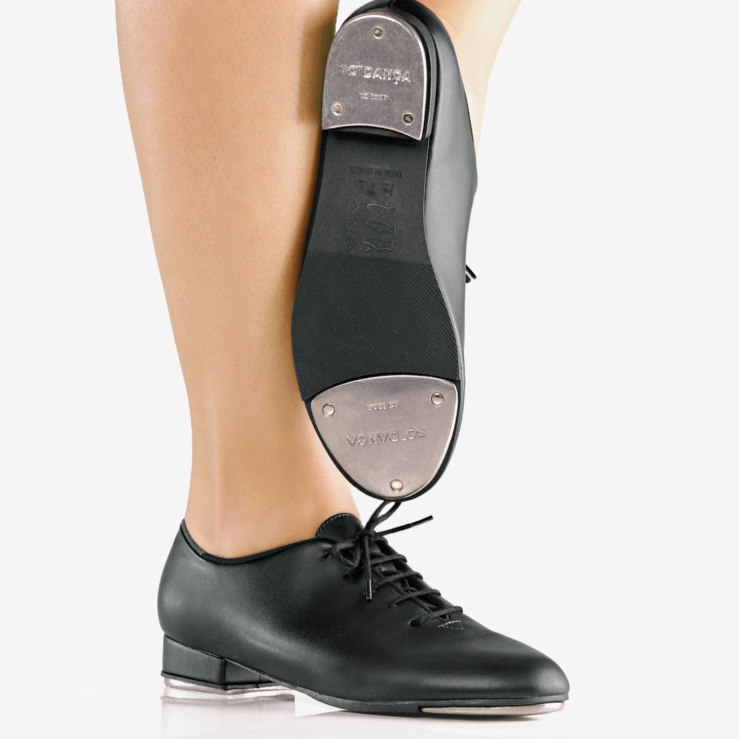 SO DANCA CHILD FULL SOLE LACE UP TAP SHOE