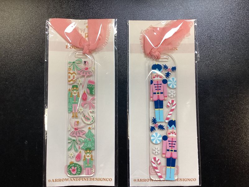ARROW &amp; PINE ACRYLIC NUTCRACKER BOOKMARK