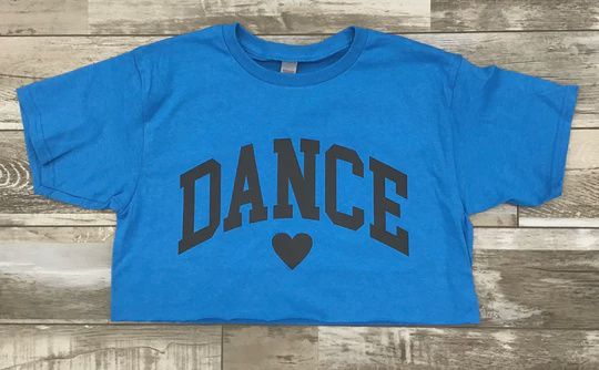 TRENDY TRENDS DANCE HEART CROP TOP
