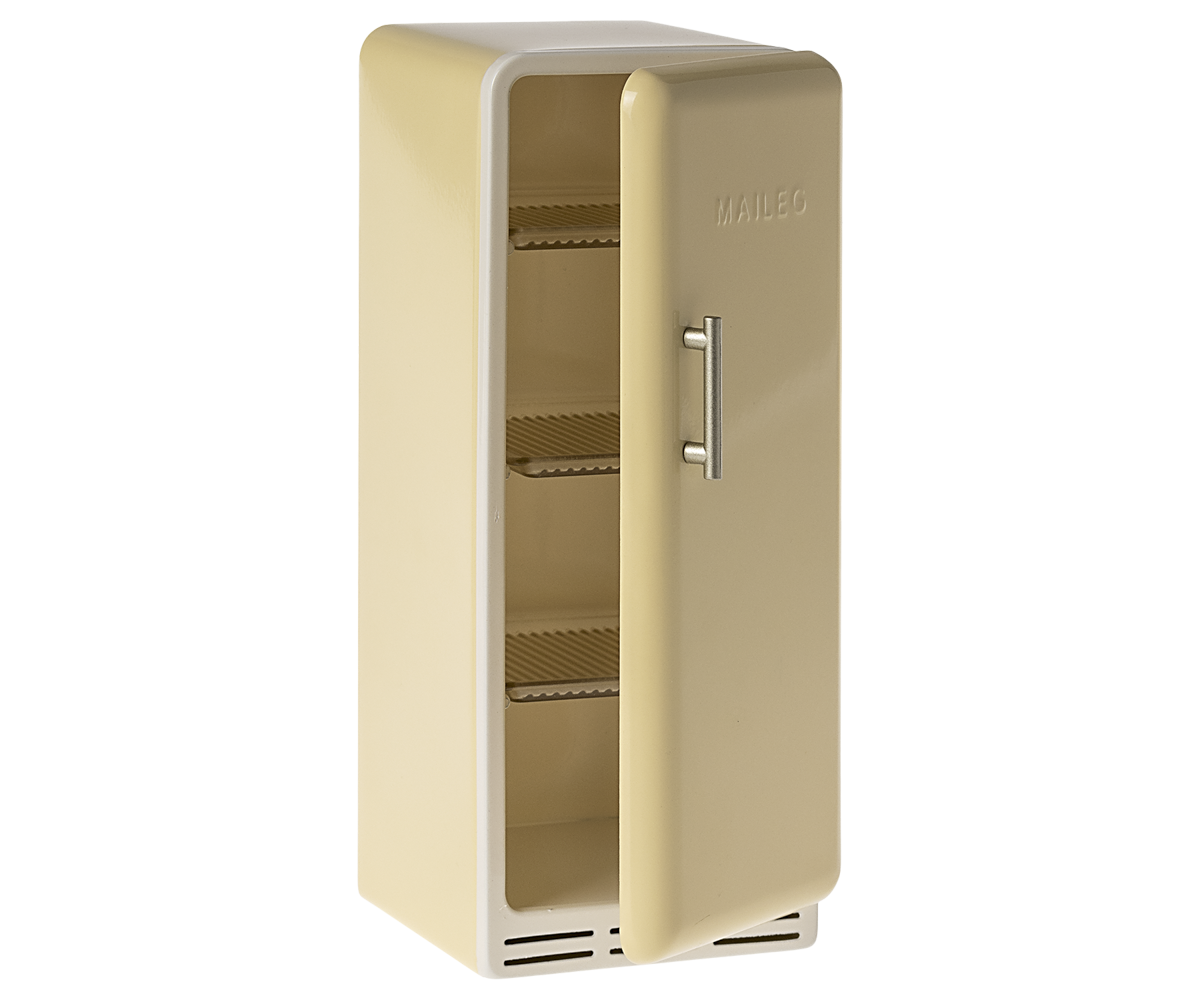 MAILEG MINIATURE FRIDGE YELLOW