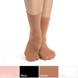 CAPEZIO ADULT RIBBED DANCE SOCK