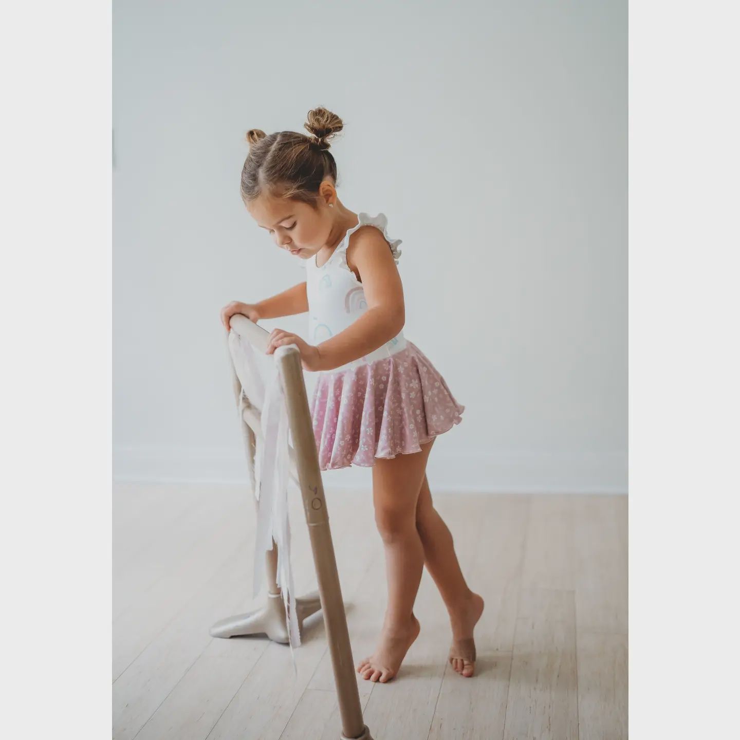 CHEEKY PLUM OVER THE RAINBOW FARRAH LEO W/SKIRT