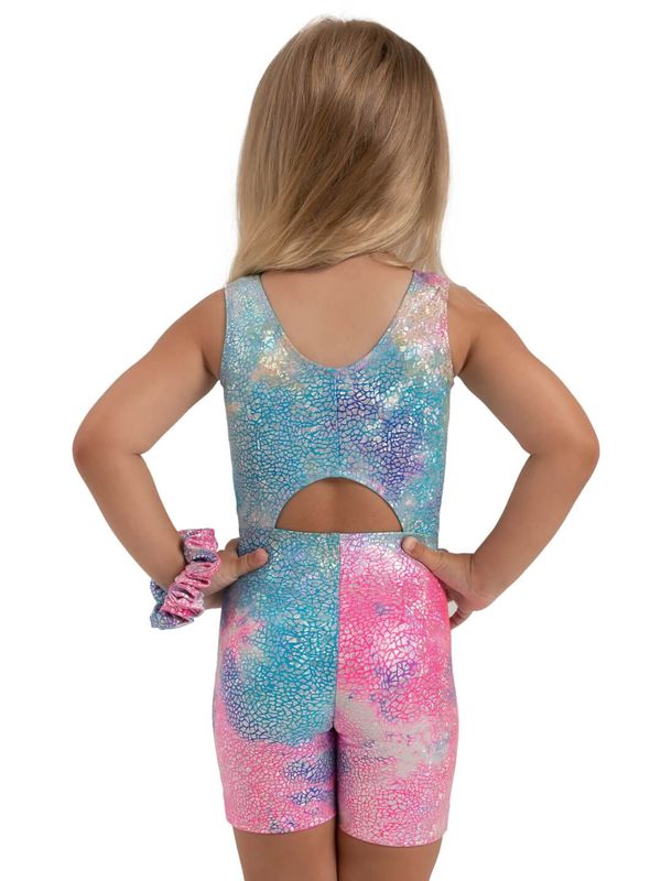 CAPEZIO UNICORN DISCO BIKETARD