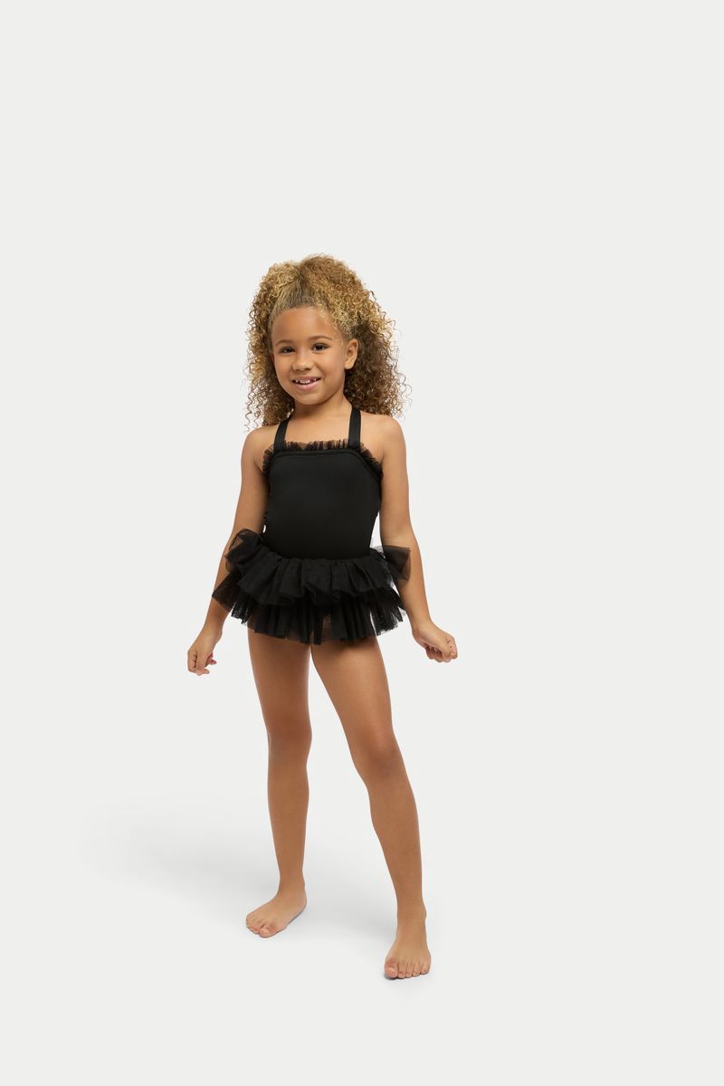 ROXIE DANCEWEAR ALLY LEOTARD, COLOR: BLACK, Size: CHILD XSMALL