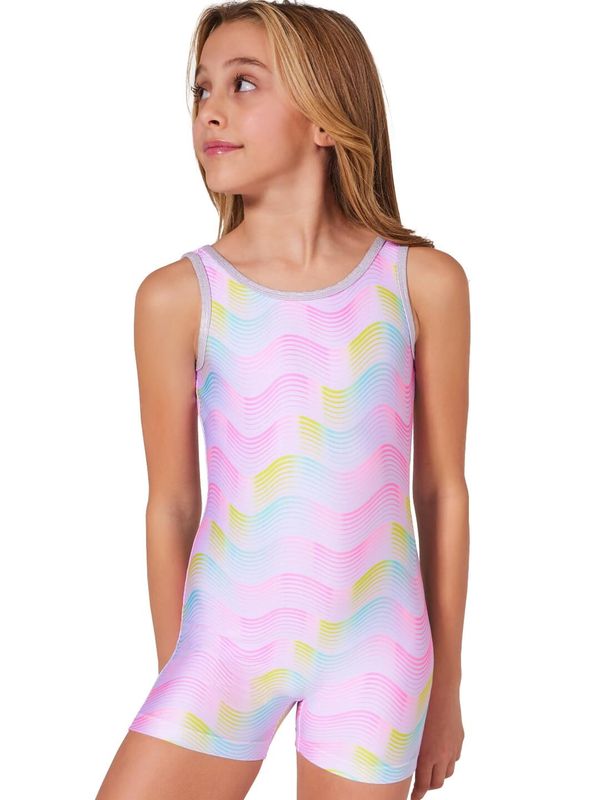 CAPEZIO SUNSET WAVE CHILD TANK BIKETARD