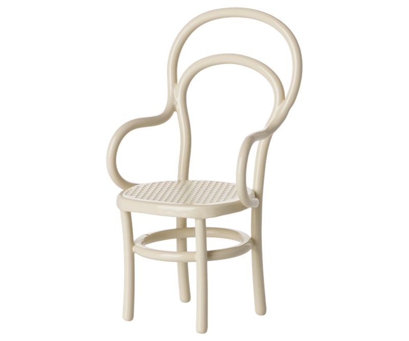 MAILEG VINTAGE CHAIR MOUSE - OFF WHITE