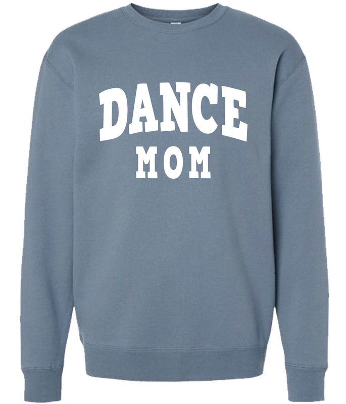 INDEPENDENT TRADING SLATE BLUE DANCE MOM SWEATSHIRT