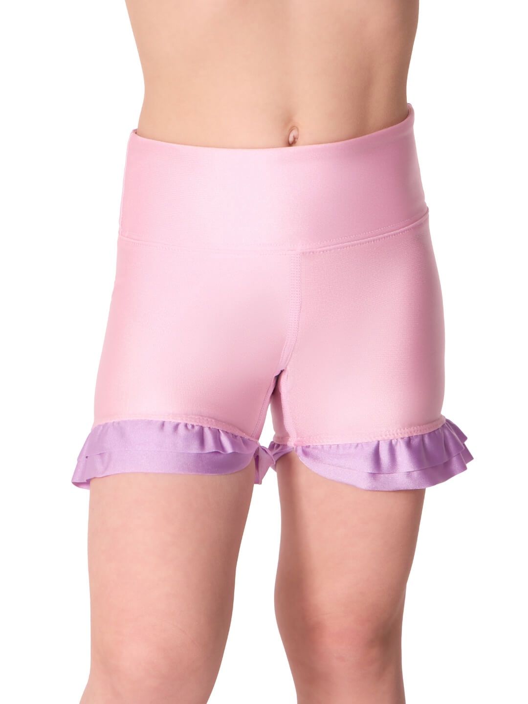 CAPEZIO GIRLS JETSETTER TWIRL SHORTS