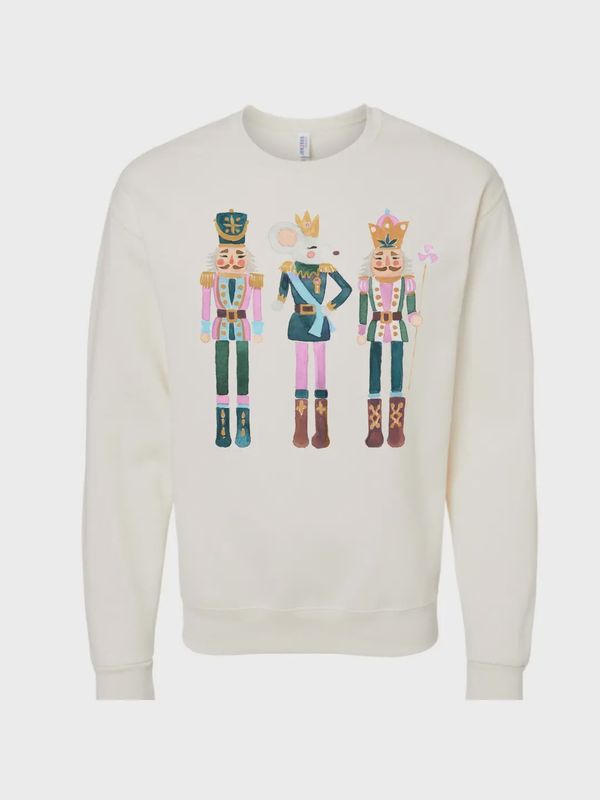 PASTEL NUTCRACKER SWEATSHIRT