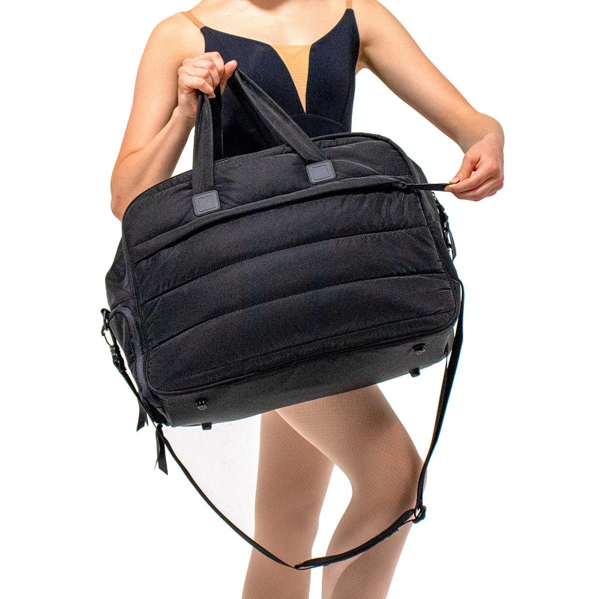 NIKOLAY LARGE ROAD BAG, COLOR: BLACK
