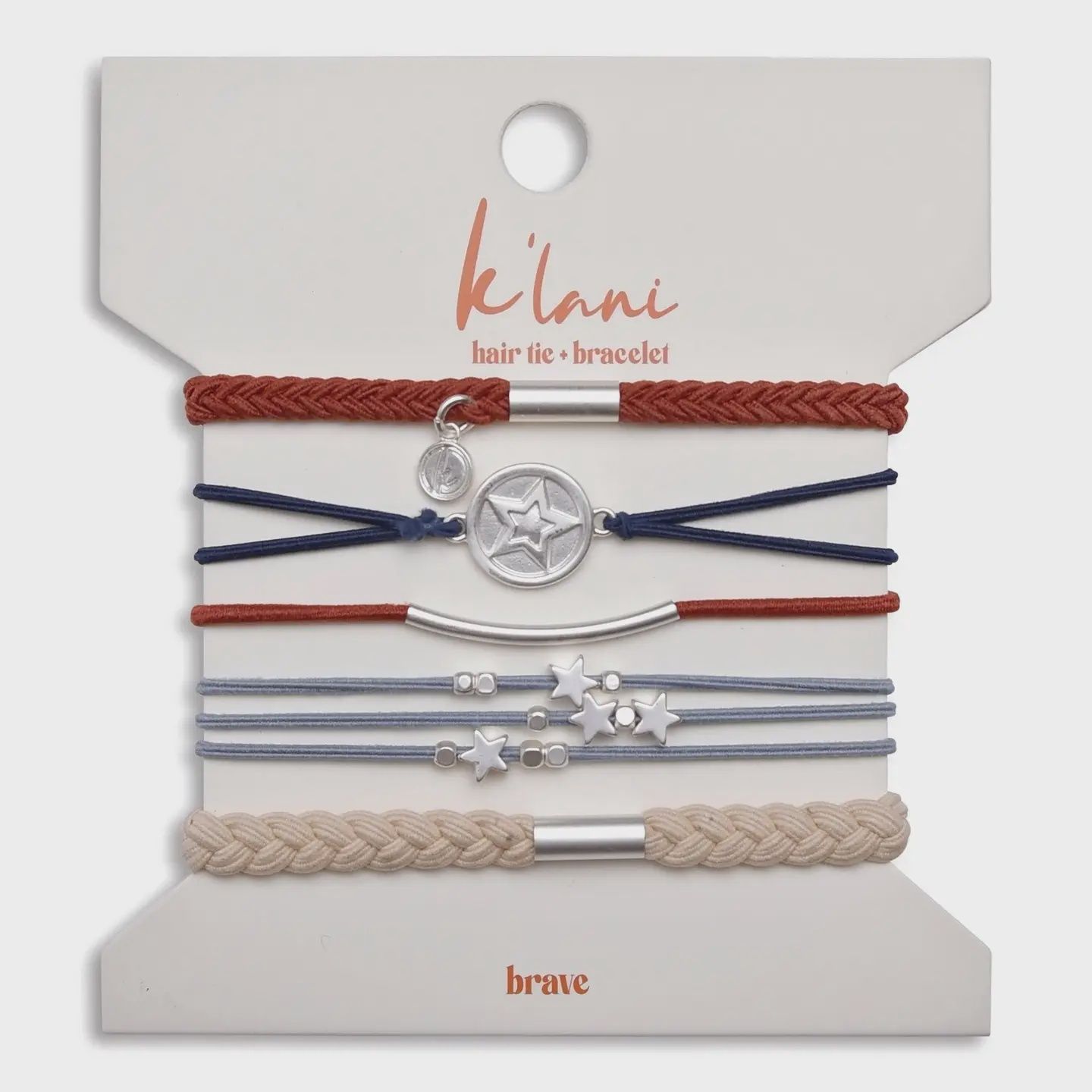 K'LANI HAIR TIES, STYLE NAME: BRAVE, Size: SMALL