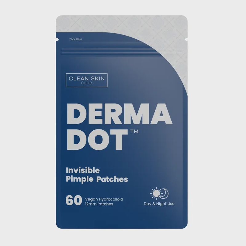 CLEAN SKIN CLUB DERMA DOT 60 COUNT INVISIBLE PIMPLE PATCH